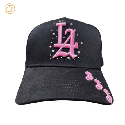 Gorra 2026 LA COH rosada Labubu
